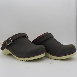 Sanita Grey & Pink Slingback clogs (Size 39 EU)